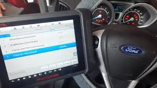 Scanning Ford Ecosport Fault codes using Autel Scanner-
