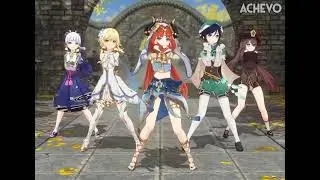 Nilou girlband genshin impact dance