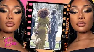 Megan Thee Stallion spotted her new Belgain BAE at a wedding‼️