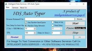 Advance Autotyper (IDS Auto Typer) for Typing Master 1.3
