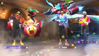 Free Fire Emote Highlights | Free Fire Sad Song Video Emote Highlights | RK GAmING4