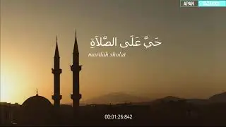 Adzan merdu nafas pendek | M Haidar ali fadil