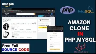 Free Amazon Clone with PHP & MySQL With Full Source Code