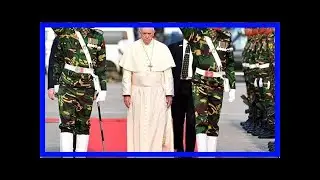 Il papa arrivato in bangladesh appello per i rohingya