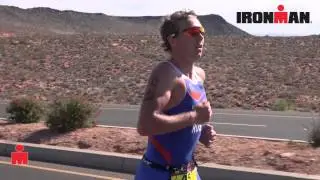 Pro Men Run Course Ironman 70.3 St. George