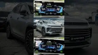 Exeed TXL замер динамики разгона 