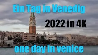 Ein Tag in Venedig, das erste Mal in Venedig