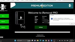 🔥iPhone Xr to 14 Pro Max iCIoud bypass finally possible by iRemovalPro up to iOS 16.6.1♻️📲