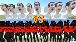 Skibidi Toilet Wars: Nextbots In Backrooms Sandbox Gameplay - Part 2