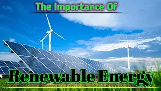 The Importance of Renewable source.