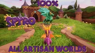 Spyro The Dragon - Artisan Worlds 100% Guide