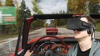 Forza Horizon 4 in Virtual Reality Mod for Oculus Rift VorpX VR Gameplay demonstration 2018