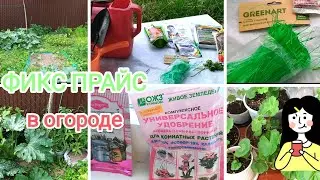 ФИКС ПРАЙС в моём ОГОРОДЕ 🌿 Герань удобрения из ФИКС ПРАЙС 🌸