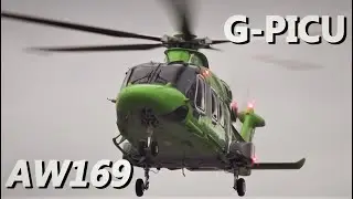 Children's Air Ambulance AW169 G-PICU -- London Battersea Heliport