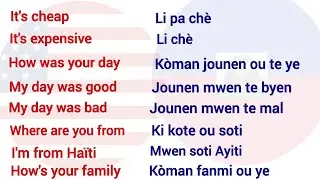 Pale Anglè byen rapid ak fraz enpotan sa yo ke ou dwe metrize || Speak English very fast