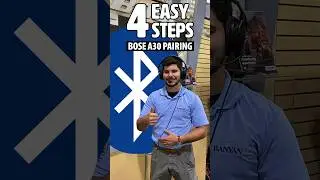 Connect Bose A30 to Mobile Device in 4 Easy Steps