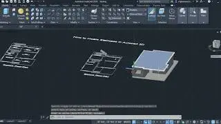 Stair Case Creation in Autocad 3D