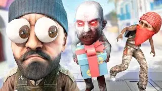 ОН ПРИШЁЛ КО МНЕ С ПОДАРКОМ! ЗОМБИ ВНЕЗАПНО ПОДАРИЛ СМЕРТЬ ЖЕРТВЕ! » МАНЬЯК В КС:ГО