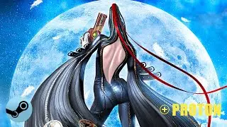 BAYONETTA LINUX [Steam Play Proton] Gameplay - VKBasalt