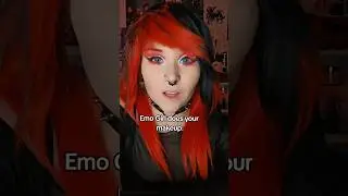I hope you like it! #asmr #asmrmakeup #emogirl #emo #alternative #irish #relaxing