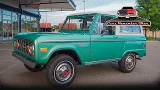 Restored 1977 Ford Bronco 302 V8 Automatic RARE Jade Glow Green Paint FOR SALE