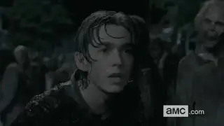 The Walking Dead - Carl loses his eye
