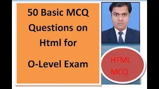 Top 50 Html questions and answers in Hindi | Web Design 50 MCQ Questions and Answers