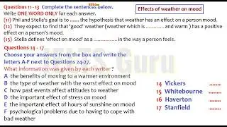 IELTS listening test with answers l March 25, 2020