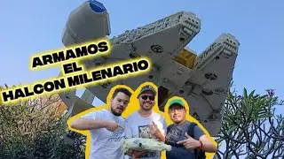 THE BEST PART OF BUILDING THE MILLENNIUM FALCON STAR WARS_ FRIENDS