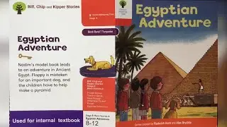 Oxford Reading Tree level 8(8-12) Egyptian Adventure -picture books for kids.Audiobooks for Children