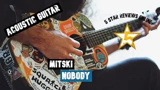 Mitski - Nobody || Guitar TAB Play Along for Acoustic Guitar