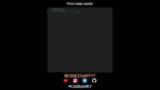 Print Hello world! in Python | Python Examples | Python Coding Tutorial | Python Coding Interview