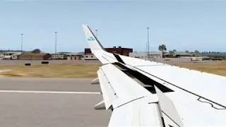 Landing at St. Marteen | X Plane 11 | Philip LP