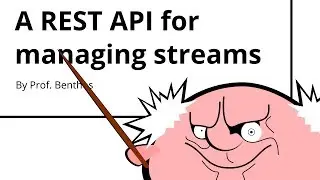 A REST API for managing streams