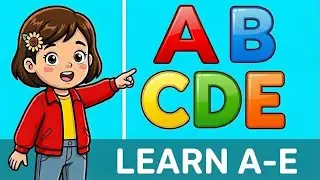 Learn ABCs & Phonics: Words A to E | Toddler Learning with Sunny
