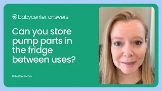 Fridge hack: Can I store my pump parts in the fridge between uses? #breastpump #pumpingmama