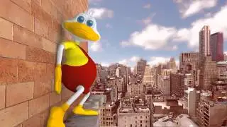 3ds max animasyon- çılgın ördek test scenes
