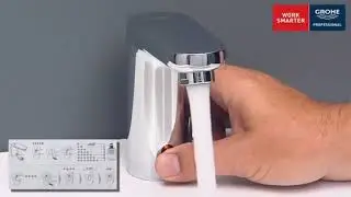 Настройка сенсорного смесителя Grohe