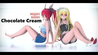 [MMD] Chocolate Cream - Kotori & Mayuri