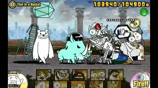 the battle cats mod: this is a bucket (custom UL stage)