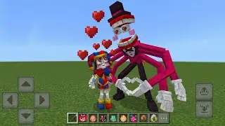 New Amazing Digital Circus Addon Mod in Minecraft PE 