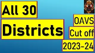 oavs Merit List 2024 |  OAV Class 5th Entrance Merit List 2024  |