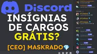 Bot para Personalizar Apelidos com Insígnias de Cargos no Discord gratuito