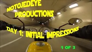 (Part 1 ) Ducati Scrambler: Day 1 | Initial Impressions| (MOTOVLOG)