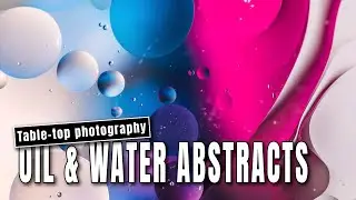 Turn a Pixapro advert into an abstract!! (Oil & Water Abstracts)