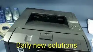 How to remove error 79 in hp laserjet pro 400 black printer | Daily new solutions | 