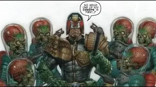 John Mcrea On the 10th anniversary of Mars Attacks Judge Dredd
