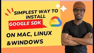 Simplest way to Install Google Cloud SDK & CLI for Mac, Linux & Windows(2024)