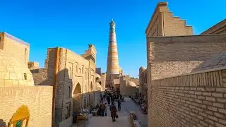 This is KHIVA, Uzbekistan - Old City along the Silk Road 🇺🇿