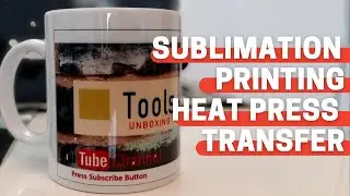 Mug Sublimation Printing - Heat Press Transfer